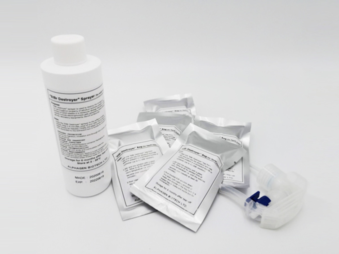 Alphagen EtBr Destroyer Sprayer & bag 